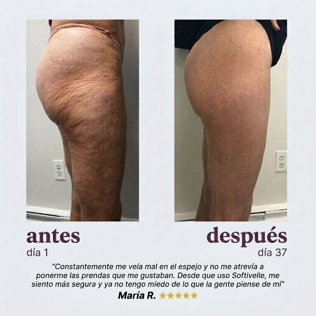 Antes y después de María R. con Softivelle