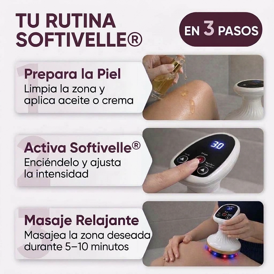 Tu rutina Softivelle en 3 pasos