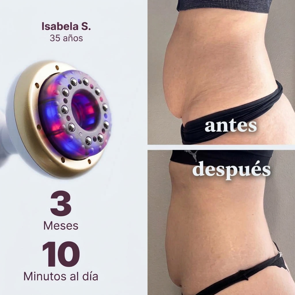 Antes y después de Isabela S. con Softivelle